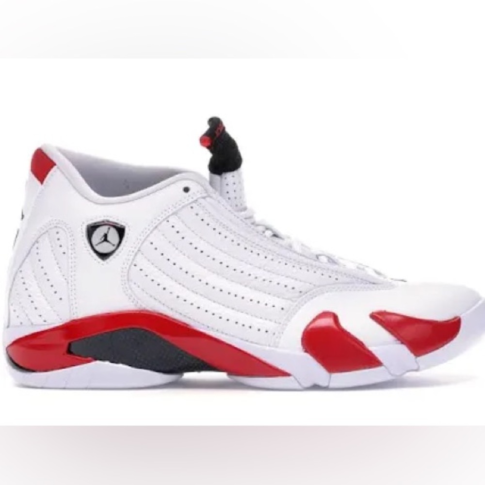 Jordan 14 Red and White